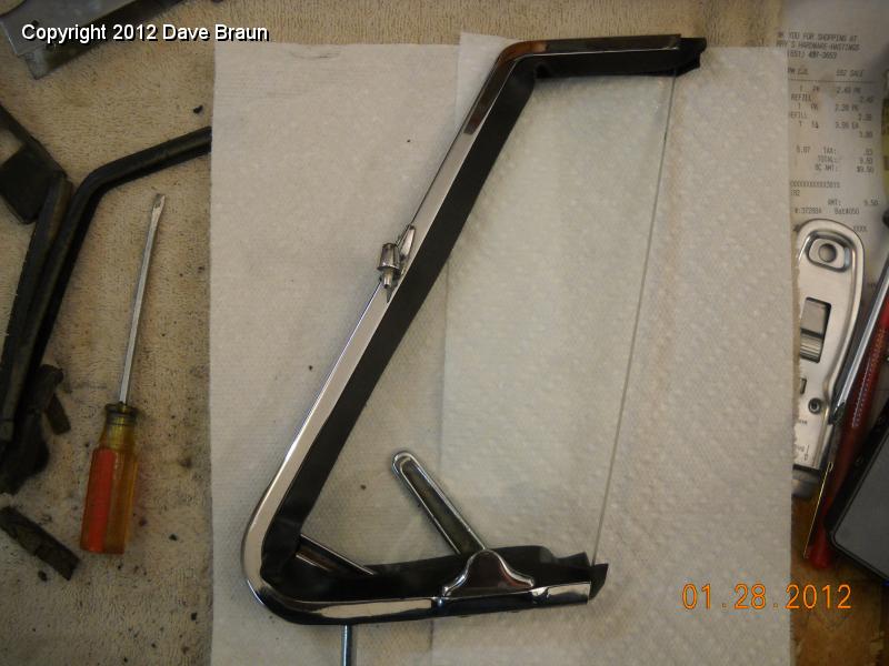 MGB1970/Restoration/Body/Doors and Windows/LH window with new seal